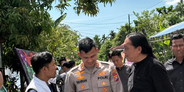 Duka menyelimuti pelepasan almarhum Waka PWI Bengkalis Yulistar Elavanto Simorangkir