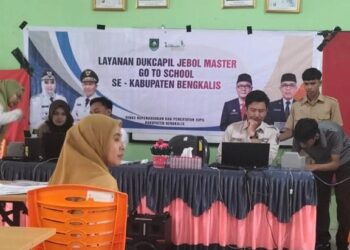 Program Jebol Master Go To School Hadir di SMAN 3 Bengkalis