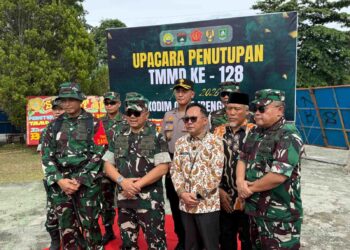 Pemkab Bengkalis Apresiasi Keberhasilan TMMD Ke-128 Bangun Desa di Kecamatan Pinggir
