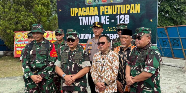 Pemkab Bengkalis Apresiasi Keberhasilan TMMD Ke-128 Bangun Desa di Kecamatan Pinggir