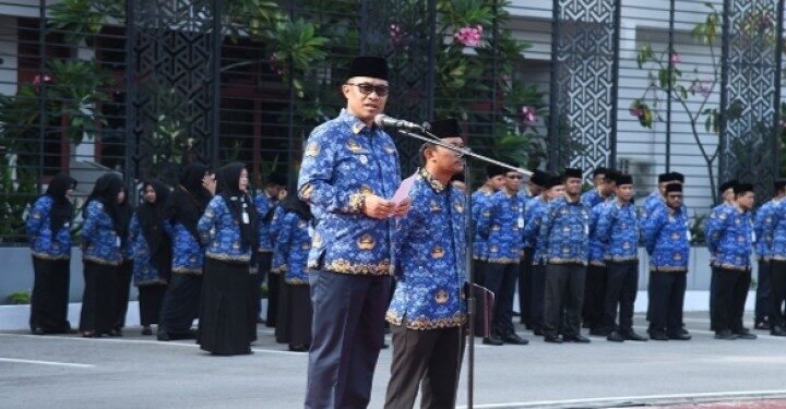 Peringatan Harkitnas ke-118 di Bengkalis Berlangsung Khidmat, Wabup Ajak Perkuat Literasi Digital
