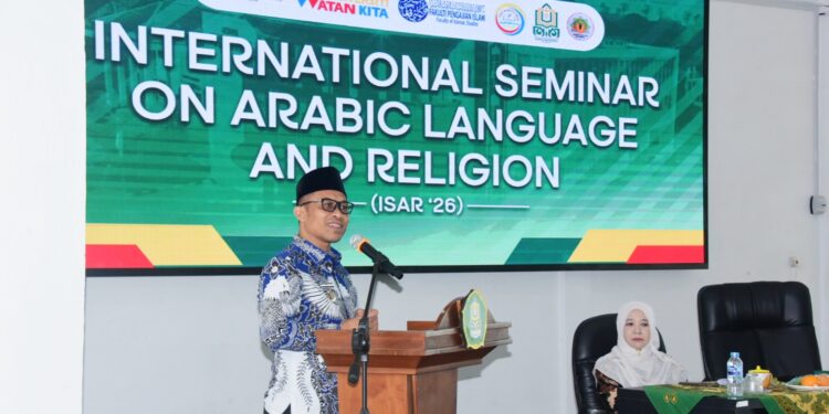 Wabup Bagus Santoso Buka Seminar Internasional IAIN-UKM, Tegaskan Komitmen Penguatan SDM
