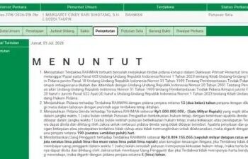 Tuntutan Korupsi PT SPRH Dibacakan, INPEST Desak Hakim Ungkap Aktor Utama