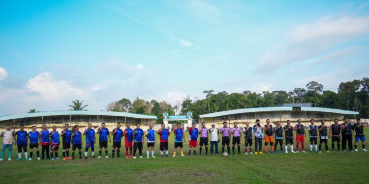Fun Football Hari Jadi ke-514, DPRD Bengkalis Pererat Sinergi dan Sportivitas Antar Instansi