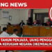 INPEST Apresiasi Vonis Korupsi Dana PI: Rp30,5 Miliar Segera Dikembalikan