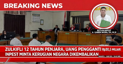INPEST Apresiasi Vonis Korupsi Dana PI: Rp30,5 Miliar Segera Dikembalikan