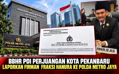 BBHR PDI Perjuangan Laporkan Firman ke Polda Metro Jaya, Persoalan Foto Fraksi dan HGB STC Disorot