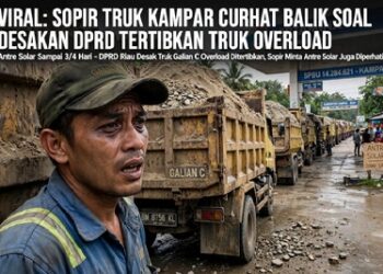 DPRD Riau Desak Truk Galian C Overload Ditertibkan, Sopir di Kampar Minta Antre Solar Juga Diperhatikan