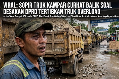 DPRD Riau Desak Truk Galian C Overload Ditertibkan, Sopir di Kampar Minta Antre Solar Juga Diperhatikan