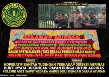 Koperatif Pasang Badan untuk Agrinas Palma, Tudingan ke Direksi Dibantah