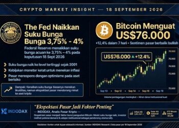 The Fed Naikkan Suku Bunga, Bitcoin Justru Tancap Gas