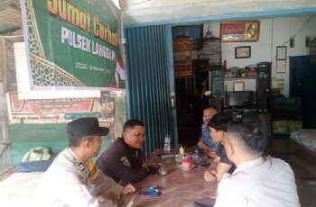 Narkoba, Pencurian Sawit dan Judi Online Disorot Warga di Jumat Curhat Polsek Langgam