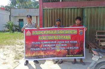 Karhutla Bukan Cuma Urusan Polisi, Ipda Bambang: Jangan Andalkan Aparat