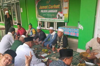 Kapolsek Langgam Ipda Bambang Ajak Warga Aktif Jaga Keamanan Lingkungan