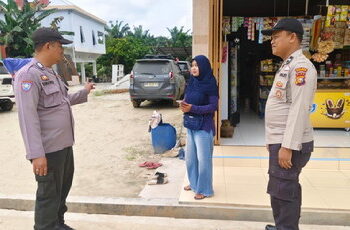 Antisipasi Kejahatan, Kapolsek Langgam Minta Warga Tak Lengah