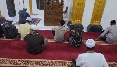 Kapolsek Langgam IPDA Bambang Perkuat Kamtibmas Lewat Gerakan SAJADA