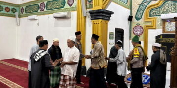 Kapolsek Langgam IPDA Bambang Ajak Warga Jaga Kamtibmas Lewat Subuh Keliling