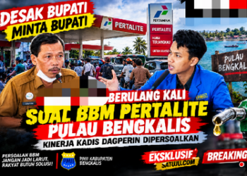Dagperin Disorot soal Pertalite, PMII Tagih Solusi dan Desak Bupati Evaluasi Kadis