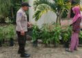 Kebun Cabai Warga Dipantau, Polsek Langgam Kawal Ketahanan Pangan Sotol