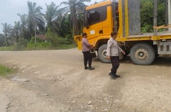Pengaturan Lalu Lintas Langgam, Polisi Jaga Koridor RAPP Km 40