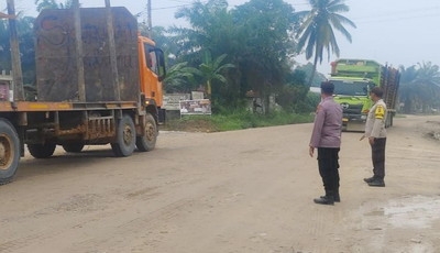 Polsek Langgam Siaga Pagi, Keselamatan Pengguna Jalan Jadi Prioritas