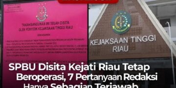 SPBU Disita Kejati Riau Tetap Beroperasi, 7 Pertanyaan Redaksi Hanya Sebagian Terjawab