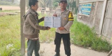Kapolsek Ipda Bambang Tegas, Warga Desa Sotol Diingatkan Bahaya Karhutla