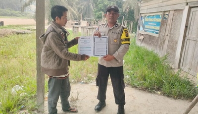 Kapolsek Ipda Bambang Tegas, Warga Desa Sotol Diingatkan Bahaya Karhutla